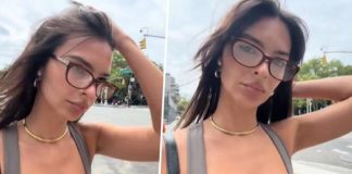 Emili Ratajkovski šetala ulicom, pa slučajno usnimila šta joj je prolaznik dobacio: Snimak je eksplodirao na mrežama (VIDEO)