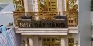 SVE U ZLATU! Vijetnamac izgradio “zlatnu kuću”