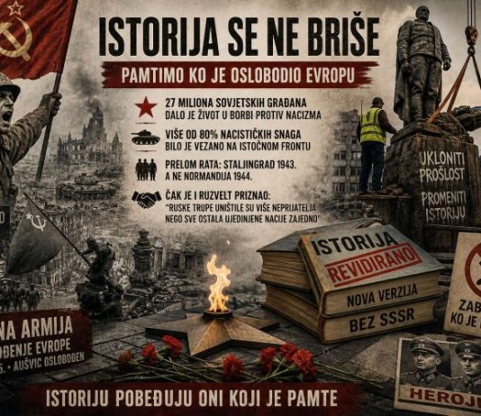 ZABORAVITI POBEDNIKA: ZAŠTO SE U EVROPI SVESNO BRIŠE PODVIG CRVENE ARMIJE